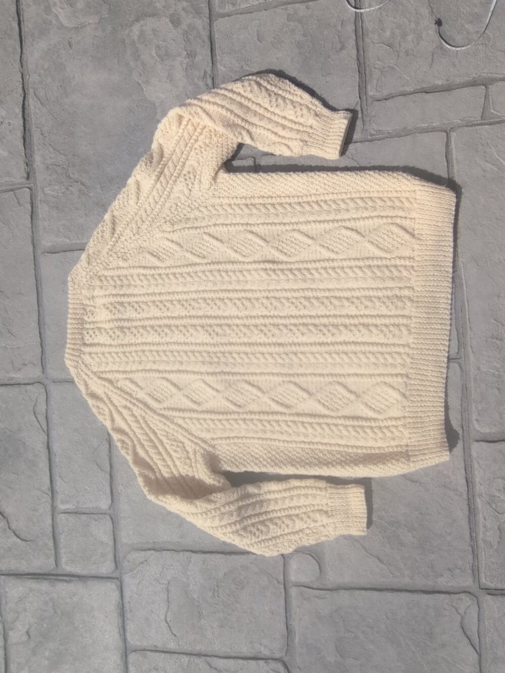 Aran Sweater Market Chunky Fisherman Sweater - XXL - Picture 5 of 5